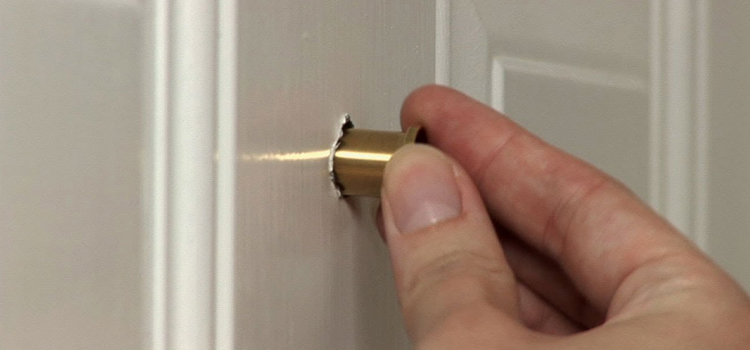 peephole door repair in Morro Bay